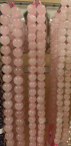 Kwarc różowy - kulki 6, 8 i 10mm