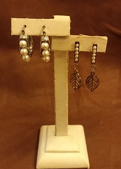 Kolczyki ze stali chirurgicznej w kolorze srebrnym